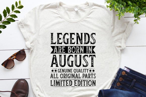 Legend Birthday T-Shirt Design Bundle