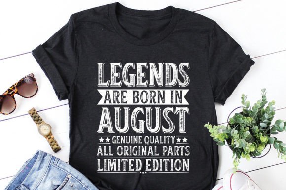 Legend Birthday T-Shirt Design Bundle