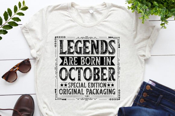 Legend Birthday T-Shirt Design Bundle