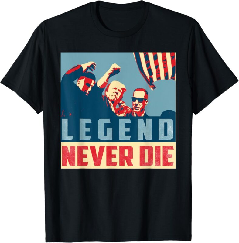 Legend Never Die Trump 2024 President Support Vote For Trump T-Shirt