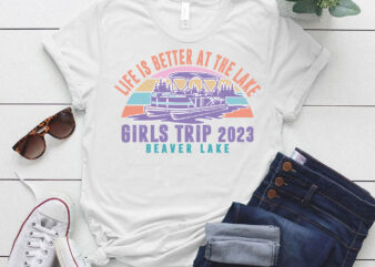 Life Is Better At The Lake Life Summer Lake Vacation lts-d t shirt vector graphic