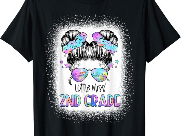 Little miss 2nd grade first day of school second grade girls t-shirt