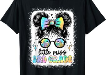 Little Miss Third 3rd Grade Shirt Girls Kids Back to School T-Shirt