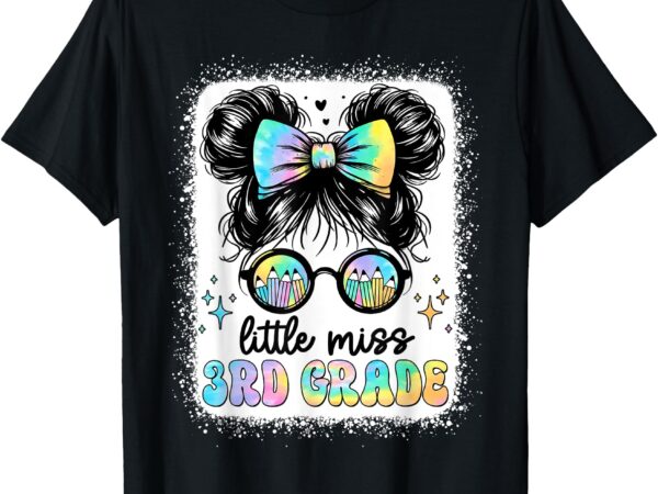 Little miss third 3rd grade shirt girls kids back to school t-shirt