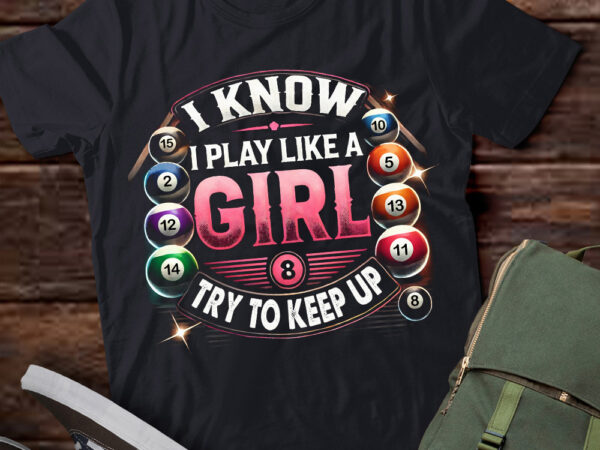 M294-funny billiards design for women pool billiard player