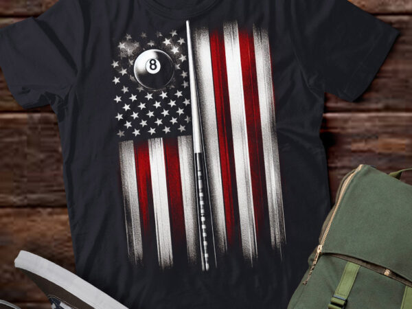 M295 billiards pool player table usa us american flag t shirt designs for sale