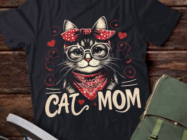 M299 funny cat mom for cat lovers mothers day gift t shirt designs for sale