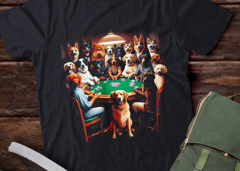 M308 A Friend in Need Poker Cards Dogs Playing Poker