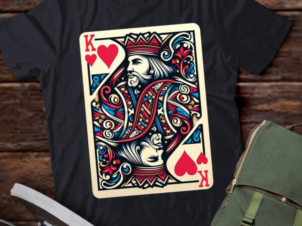 M310 king and queen matching poker couples gift t shirt designs for sale