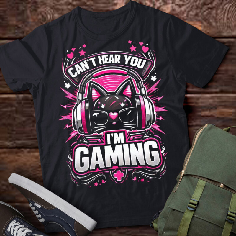 M311 I Can’t Hear You I’m Gaming Funny Girl Video Game