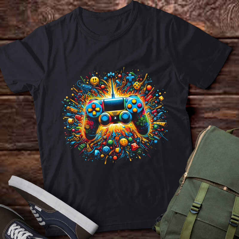 M317 Gamer Aesthetic Graphic Gaming Boy Teen Kids Video Game