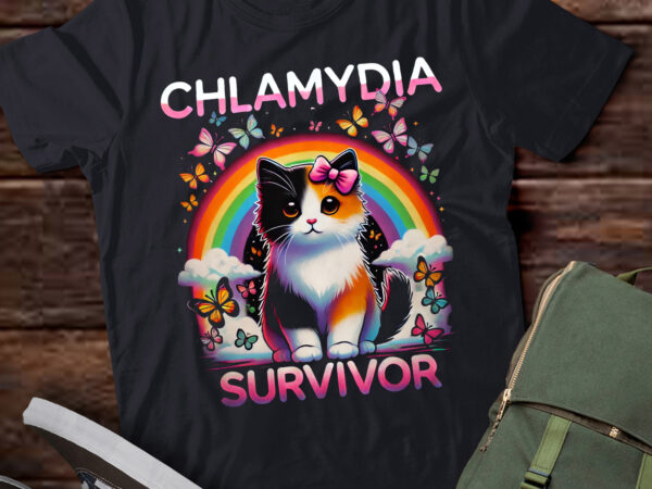 M318 chlamydia survivor sarcastic ironic inappropriate t shirt designs for sale