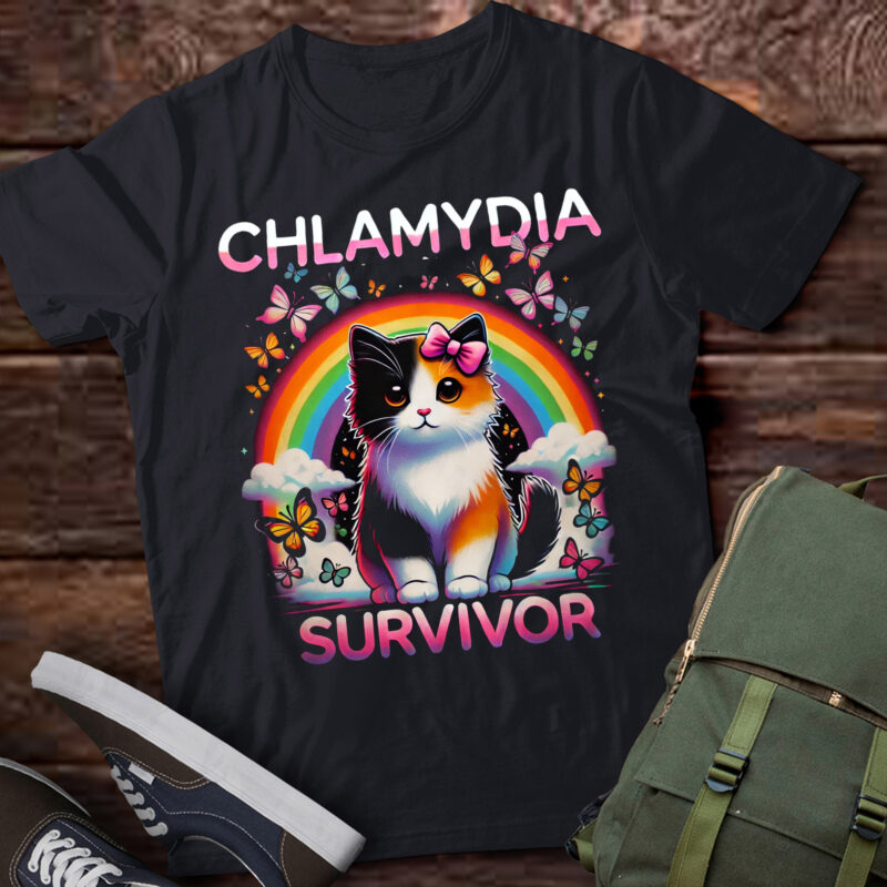 M318 Chlamydia Survivor Sarcastic Ironic Inappropriate