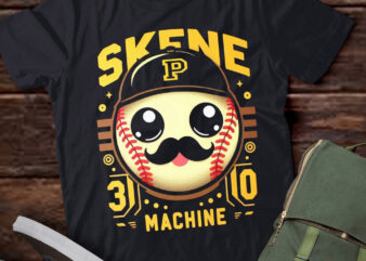 M324 Skene Machine Pittsburgh Baseball Vintage Cursive