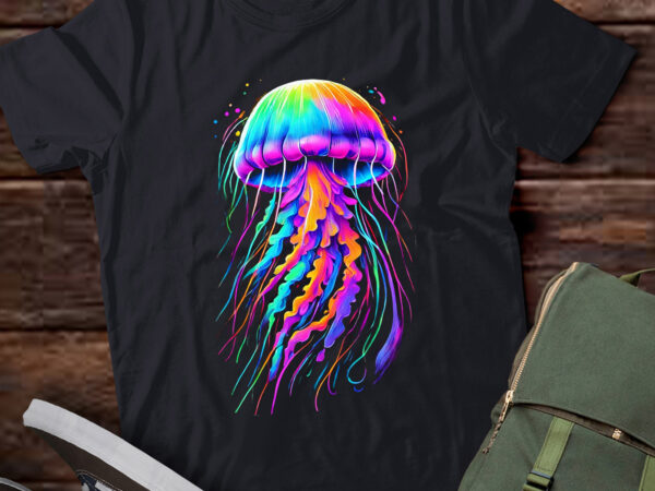 M337 colorful jellyfish ocean animal scuba diving t shirt designs for sale