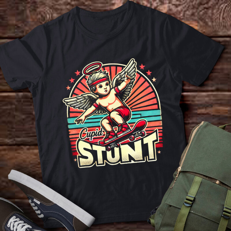 M347 Embarrassing Shirt Cupid Stunt Funny Innappropriate