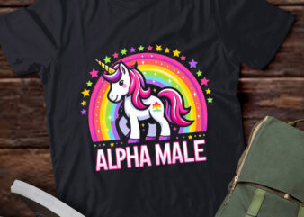 M350 Alpha Male Unicorn Funny Embarrassing Joke Ironic t shirt designs for sale