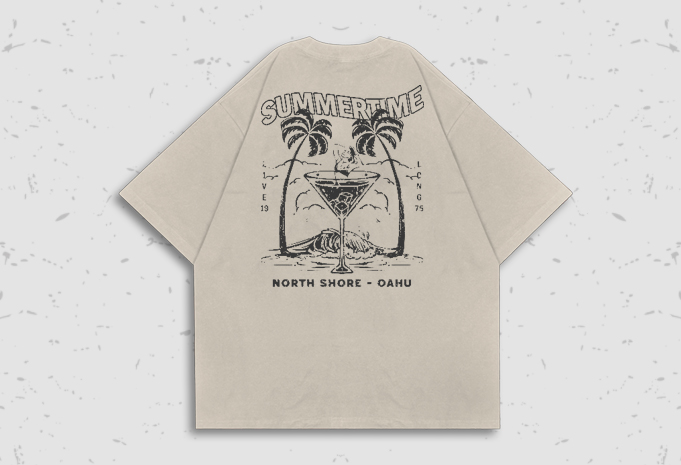 SUMMERTIME – Tshirt Design