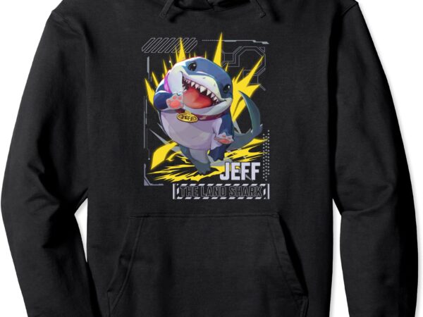 Marvel rivals gamerverse super hero pvp jeff the land shark pullover hoodie t shirt designs for sale