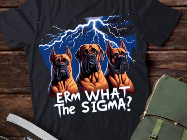 Lt-p2 funny erm the sigma ironic meme quote mastiffs dog t shirt vector graphic