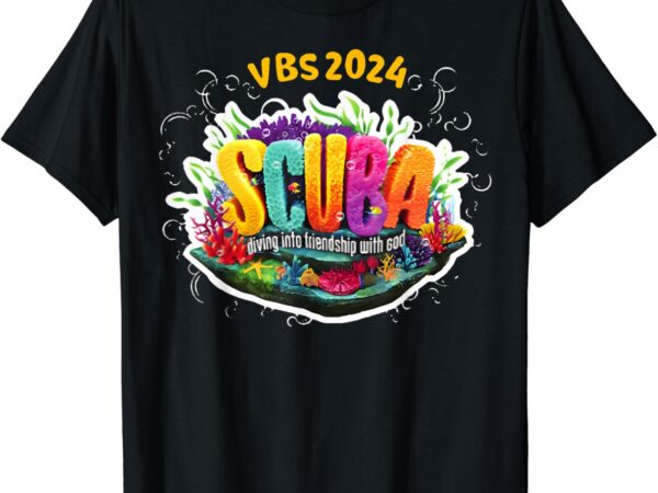 Matching vbs 2024 scuba diving into friendship with god t-shirt