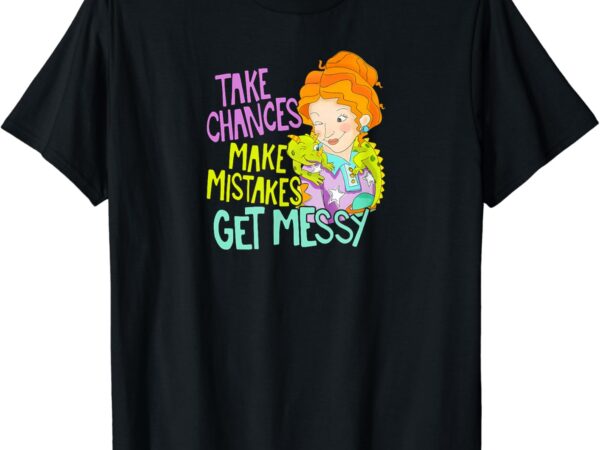 Ms frizzle costume the magic schoolbus back to school women t-shirt