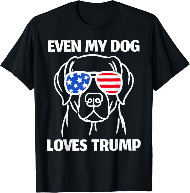 My Dog Loves Trump T-Shirt