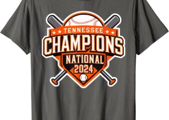 National Champs 2024 Tennessee Baseball American Funny T-Shirt