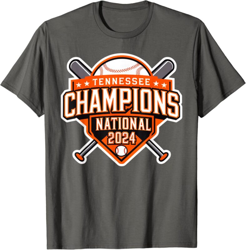 National Champs 2024 Tennessee Baseball American Funny T-Shirt