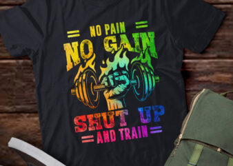 No Pain No Gain Funny Gym Workout Fitness Coach Trainer Gift lts-d