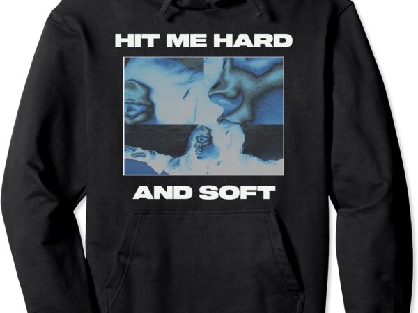 Official billie eilish hit me hard and soft inverted black pullover hoodie t shirt design online