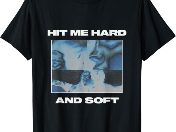 Official billie eilish hit me hard and soft inverted black t-shirt