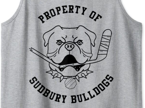 Official shoresy property of sudbury bulldogs tank top t shirt design online