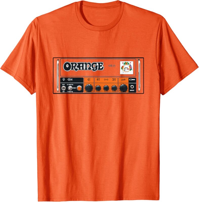 Orange Amptube Head Guitar Amp for Musicians T-Shirt