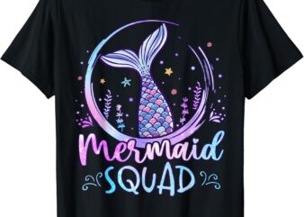 Party Girls Women Mermaid T-Shirt