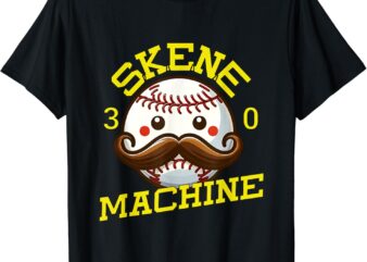 Paul Skenes – Skene Machine – Pittsburgh Baseball T-Shirt