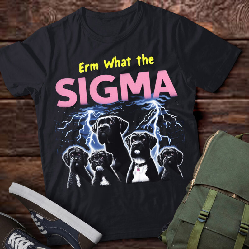 LT-P2 Funny Erm The Sigma Ironic Meme Quote Portuguese Water Dogs