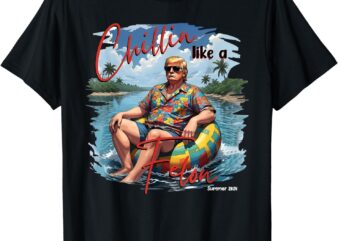 President Donald Trump Chillin’ Like A Felon Summer 2024 T-Shirt