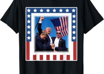 President Donald Trump Failed Attempt USA 2024 America Rally T-Shirt