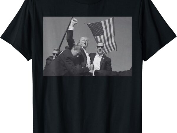 President trump assassination attempt t-shirt