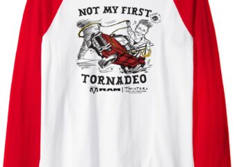 Ram Trucks x Twisters Not My First Tornadeo Limited Edition Raglan Baseball Tee