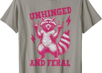 Retro Funny Raccoon T-Shirt
