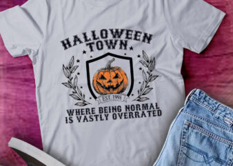 Retro Halloweentown University Halloweentown Est 1998 lts-d