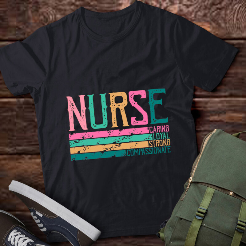 Retro Nurse Vintage RN Nurses Superhero Nursing School lts-d