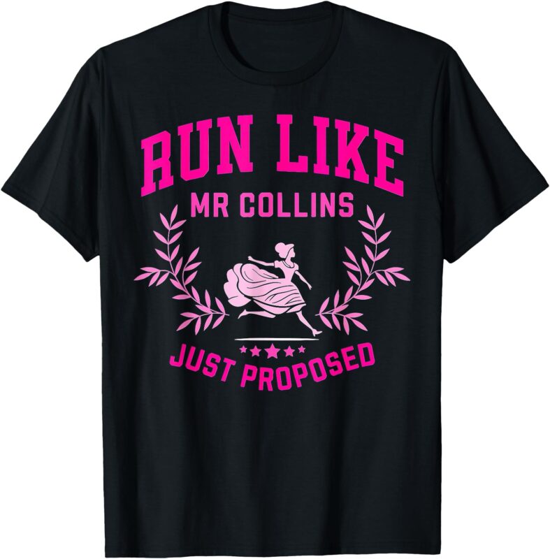 Run Like Mr Collins Just Proposed Vintage T-Shirt