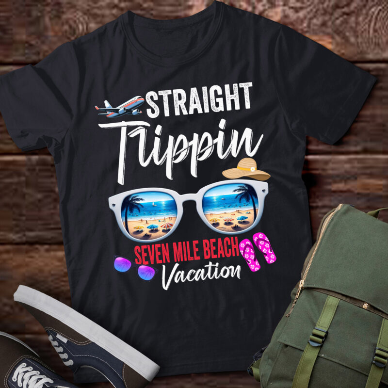 LT-P7 Straight Trippin SEVEN MILE BEACH Trip Beach Summer Vacation