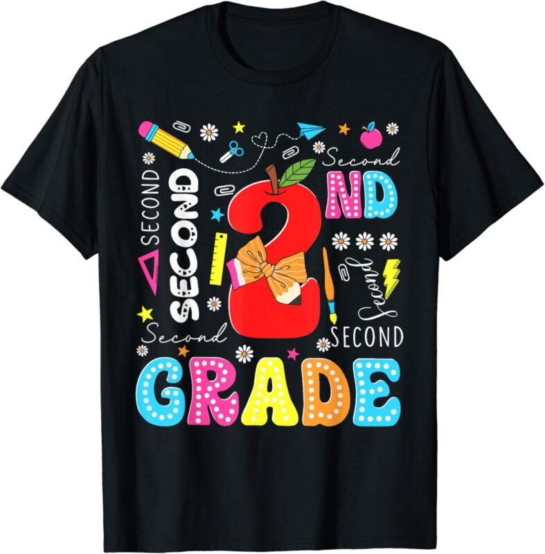 Second Grade First Day Of School Teacher Kids 2nd Grade Team T-Shirt