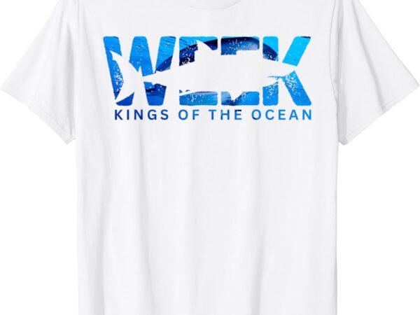 Shark summer retro vintage kings of the ocean week 2024 t-shirt