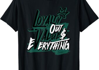 Streetwear Money Lover Matching Oxidized Green 4s