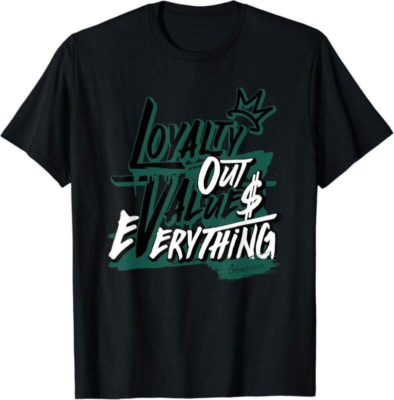 Streetwear Money Lover Matching Oxidized Green 4s